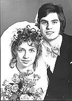 Roswitha und Gerd Baasch, Hochzeit 7.4.1972